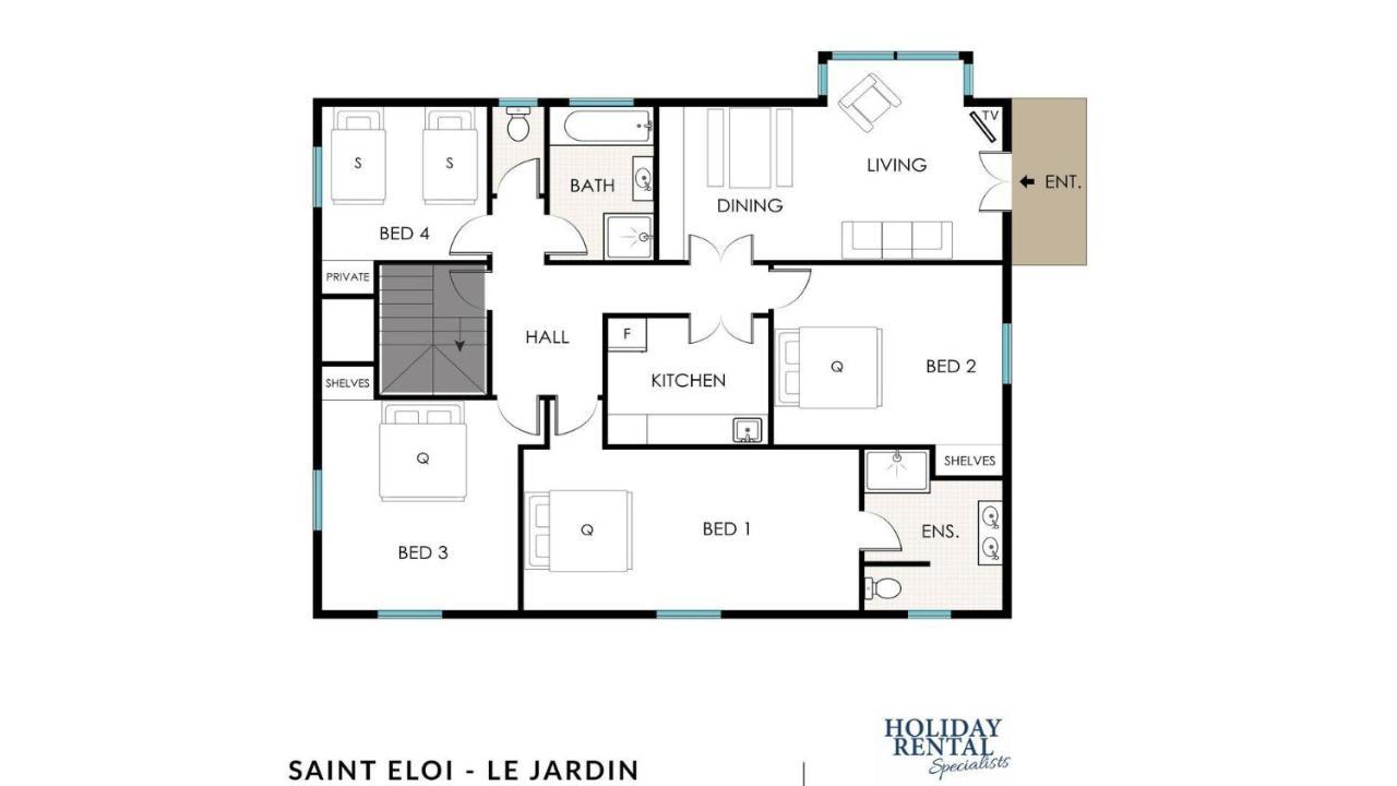 Saint Eloi Le Jardin Villa Burradoo Ngoại thất bức ảnh
